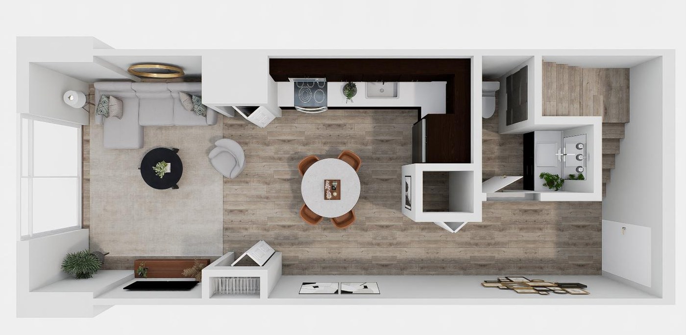 The Loft A floor plan